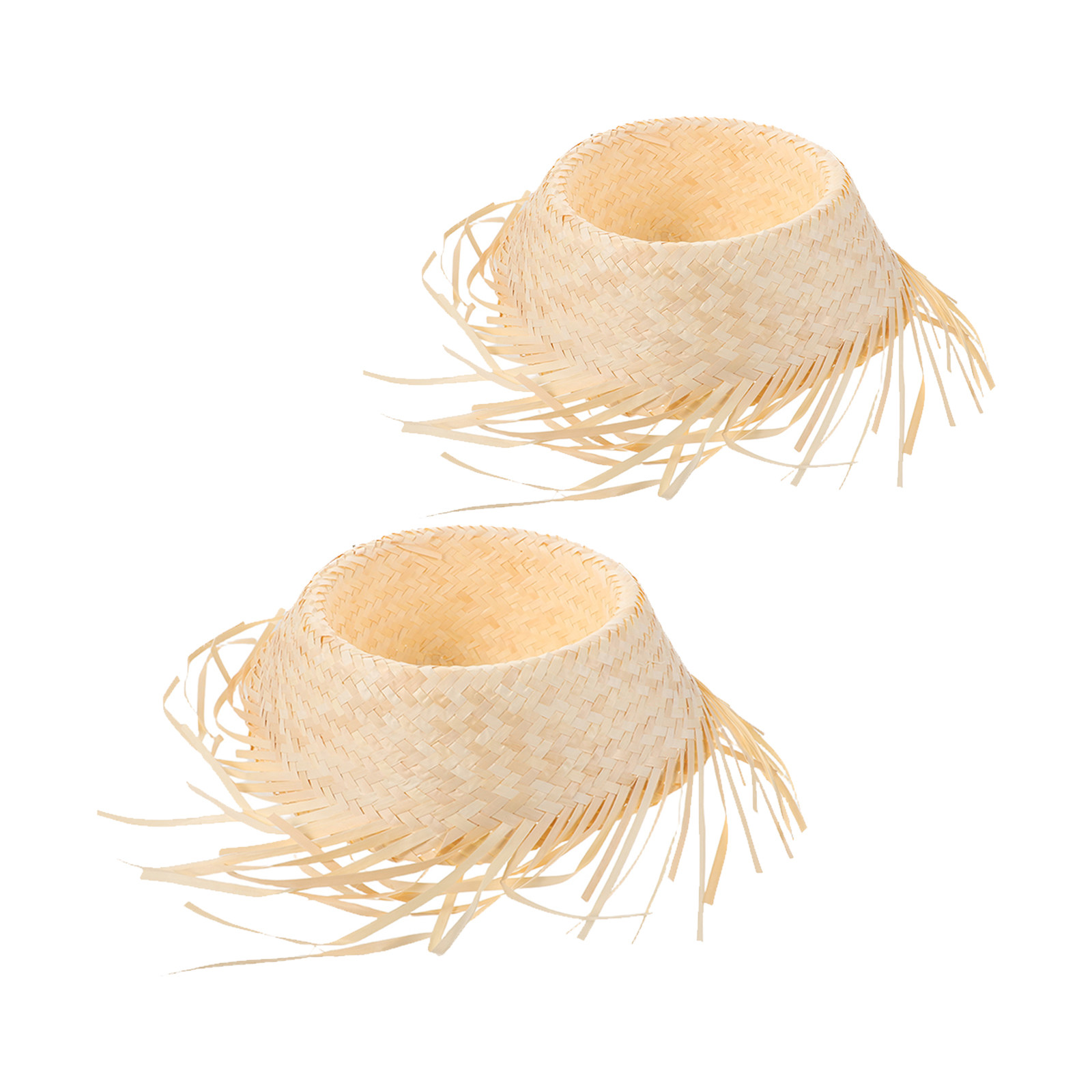 Hat Floppy Wide - 2Pcs Hawaiian Straw Hat Chicken Nest