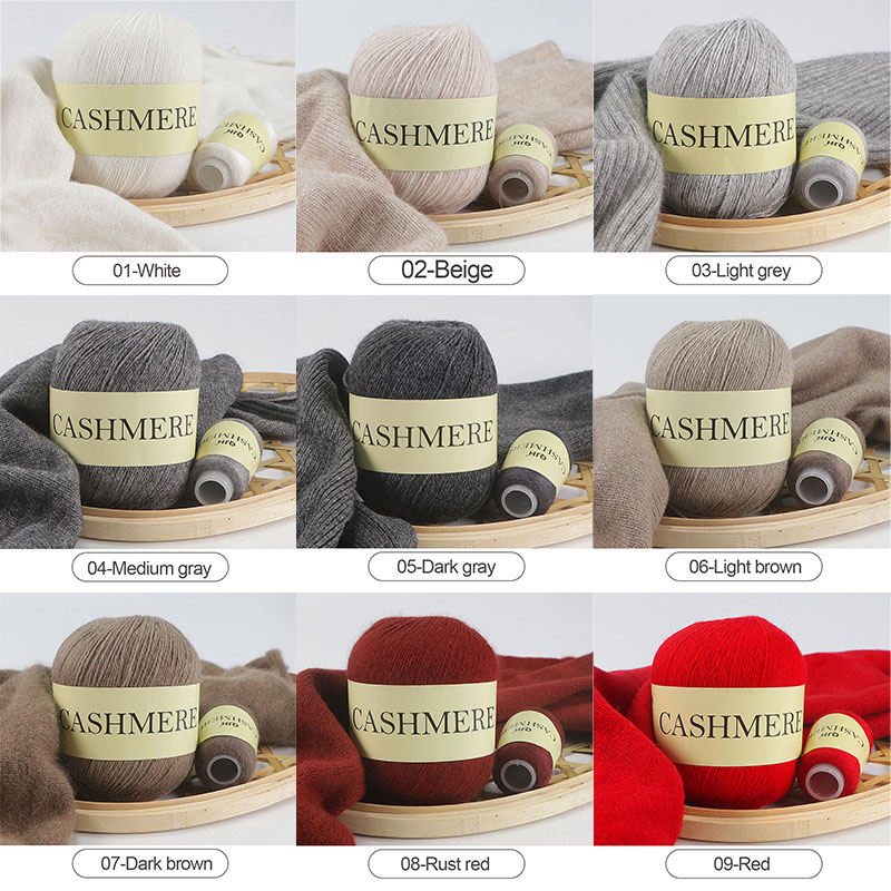QJH 50+20g Cashmere Yarn Knitt - огляд і ціна Crochet Bag Raffia