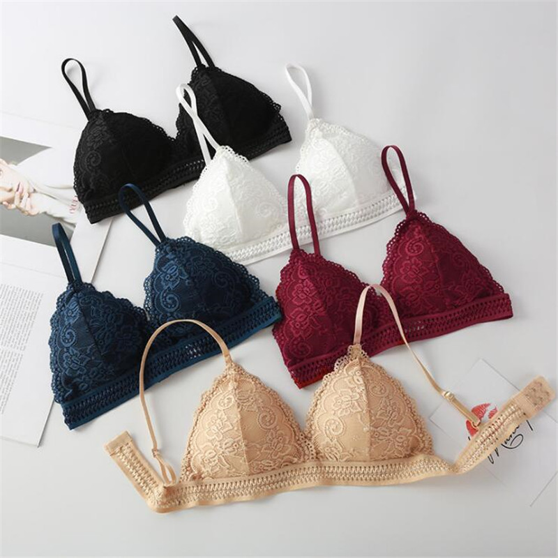 2026 Women's Bra New French Tr - огляд і ціна Bralette Triangle Set